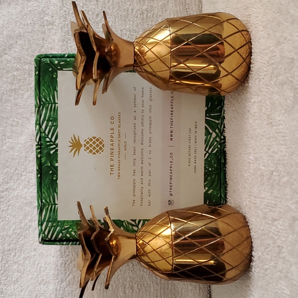 2 Vintage Pineapple Candle Holders - Picture 7 of 10